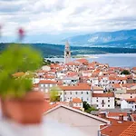 With Private Pool And Beautiful Sea View - By Traveler Tourist Agency Krk - Id 2106 Apartment