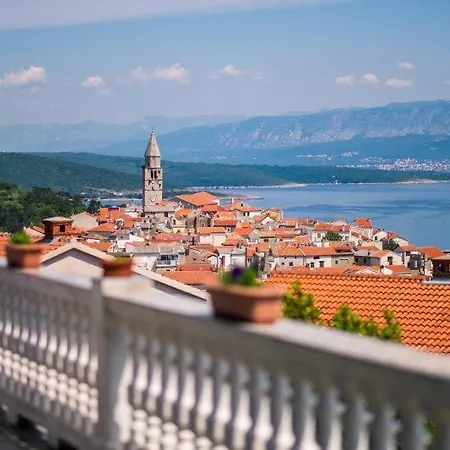 With Private Pool And Beautiful Sea View - By Traveler Tourist Agency Krk - Id 2106 * Vrbnik