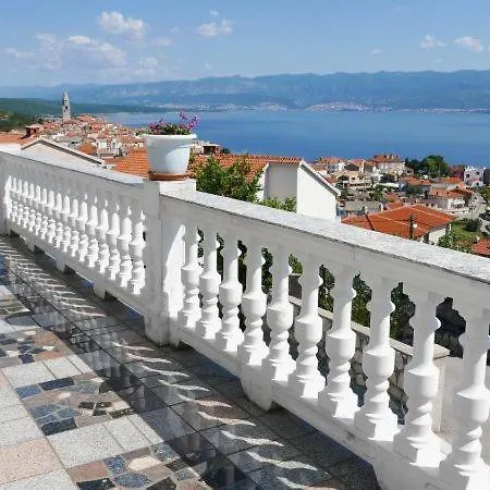 With Private Pool And Beautiful Sea View - By Traveler Tourist Agency Krk - Id 2106